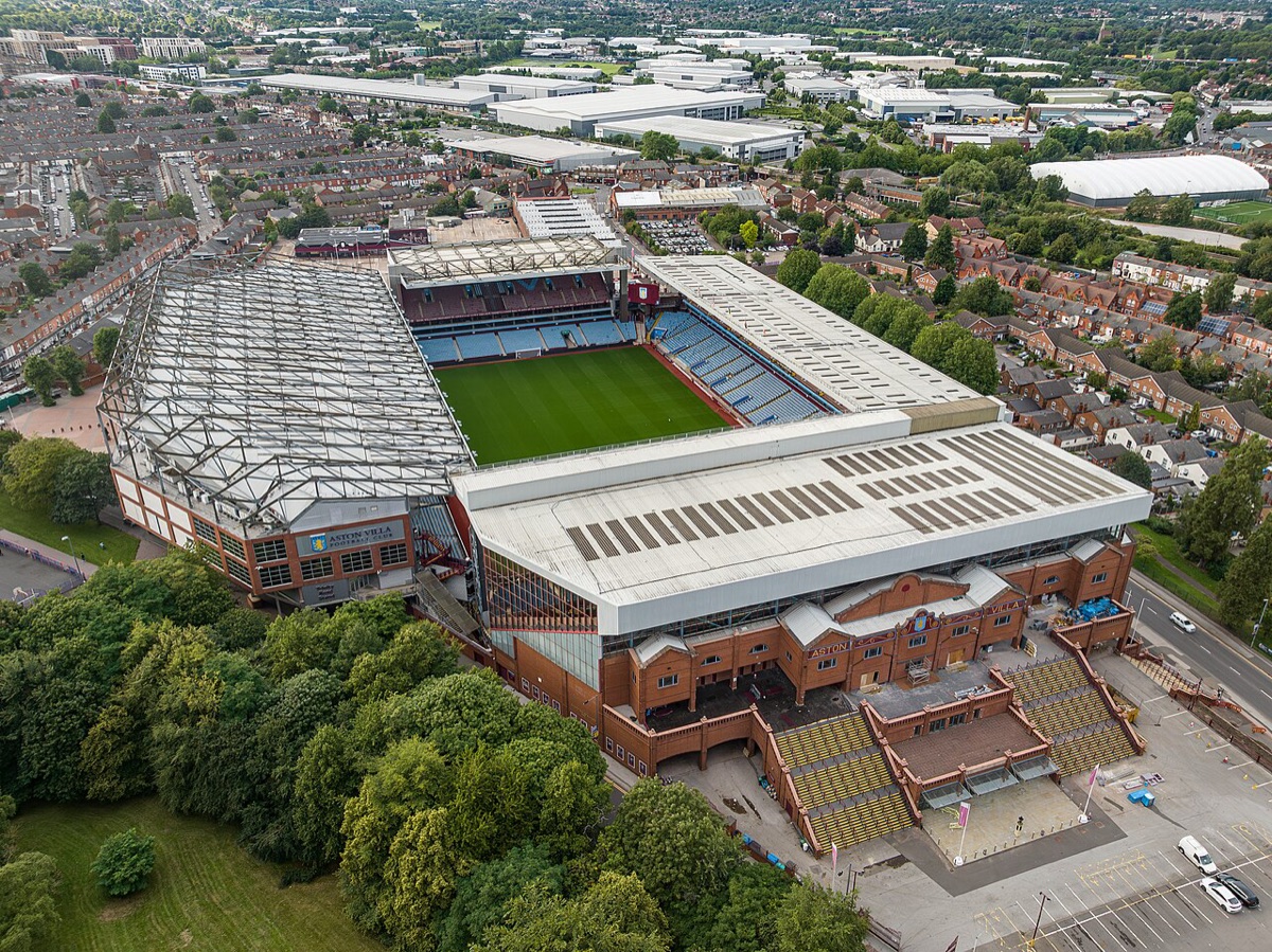 Aston Villa vs Viking venue: Villa Park