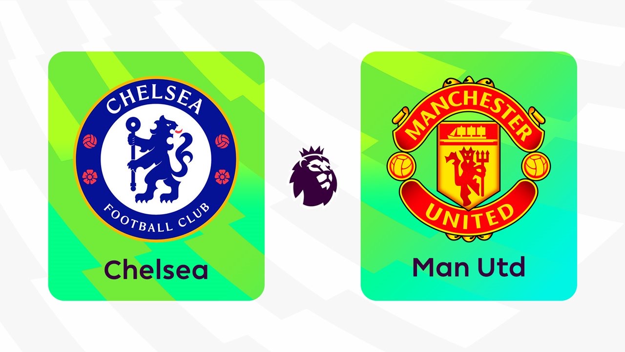 Chelsea vs Man United Premier League match at Stamford Bridge