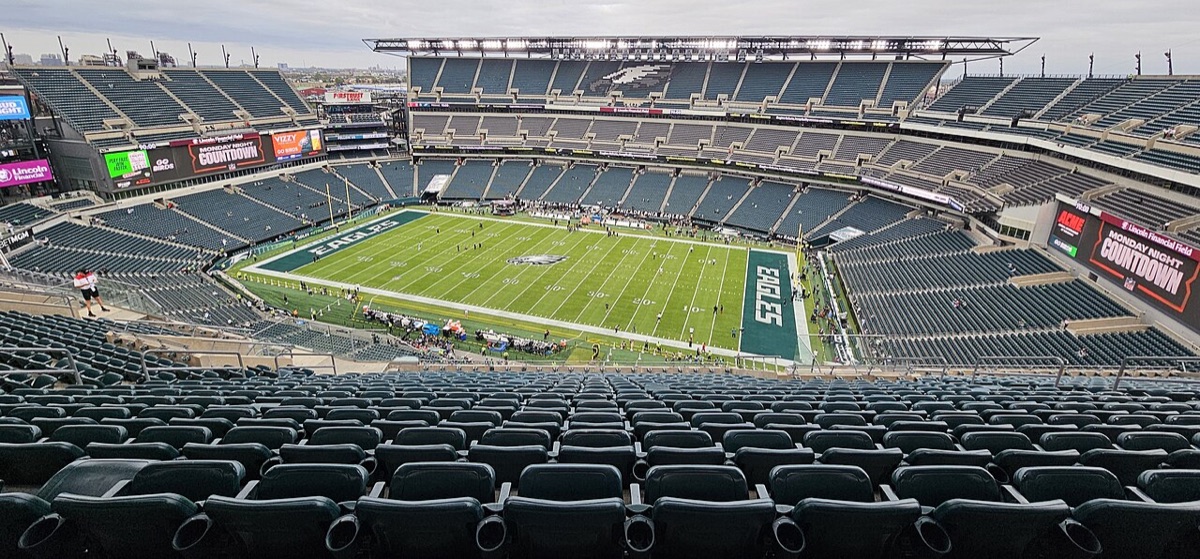 Cowboys vs Eagles at Lincoln Financial Field