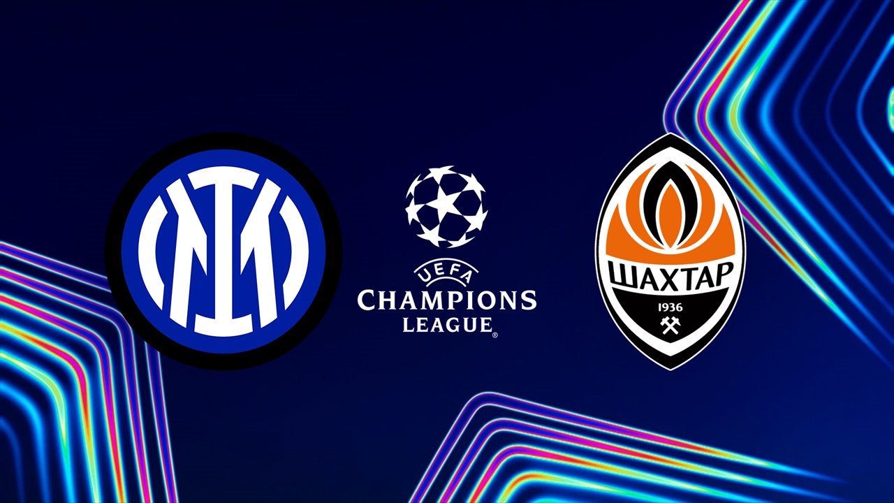 Inter vs Shakhtar Champions League 2026 match poster