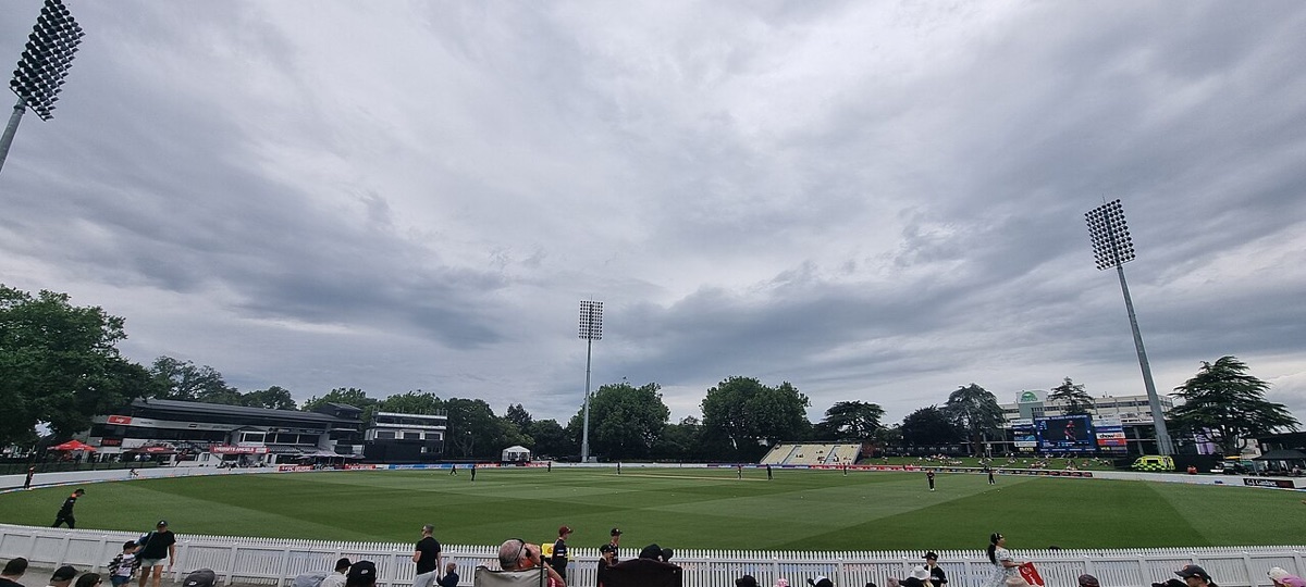 Seddon Park in Hamilton, venue for New Zealand vs India