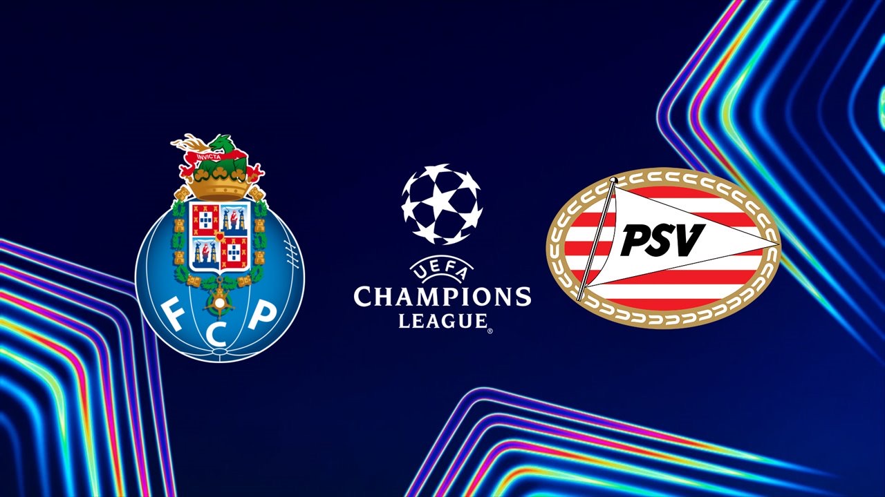 Porto vs PSV Champions League 2026 match poster