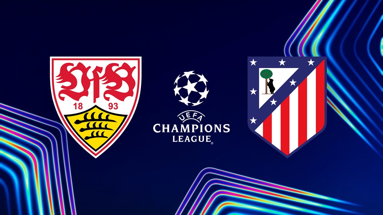Stuttgart vs Atletico Madrid Champions League 2026 match poster