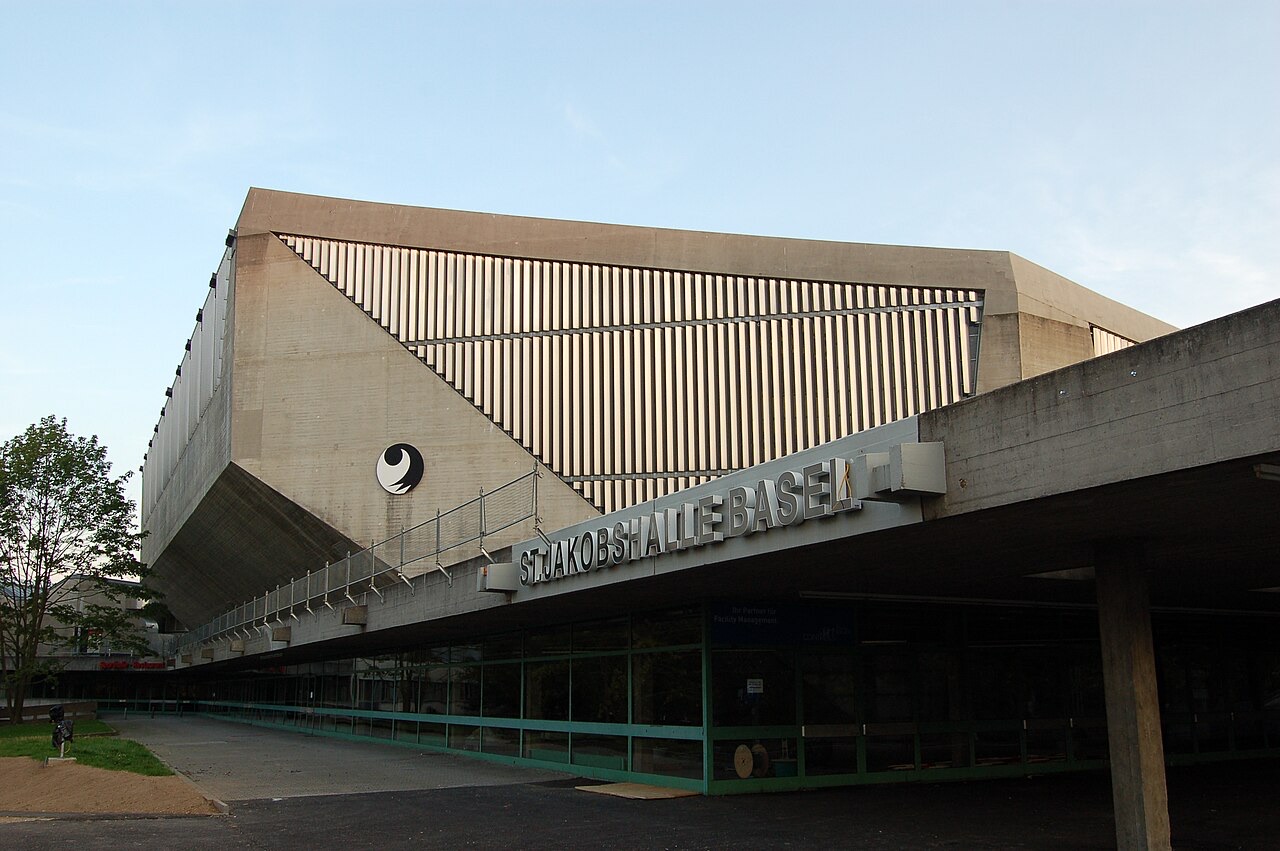 Swiss Indoors 2026 venue St. Jakobshalle in Basel